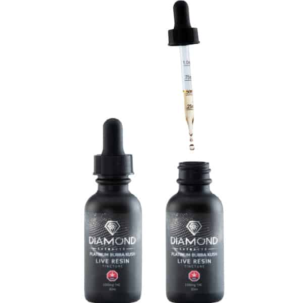 Diamond Concentrates Tincture - Live Resin Platinum Bubba Kush (1000mg) strain buy weed online cheap weed online dispensary mail order marijuana