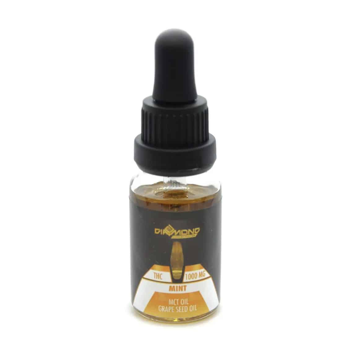 Diamond Concentrates Tincture - Mint Flavour THC (1000mg THC) strain buy weed online cheap weed online dispensary mail order marijuana