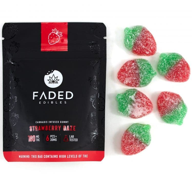 Faded Edibles — Strawberry Daze