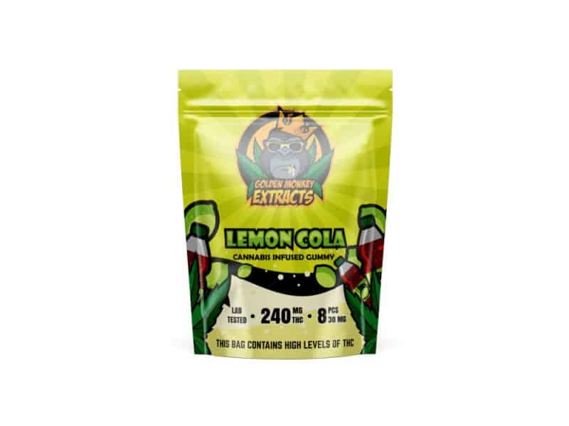 Golden Monkey Extracts (240mg THC) — Lemon Cola