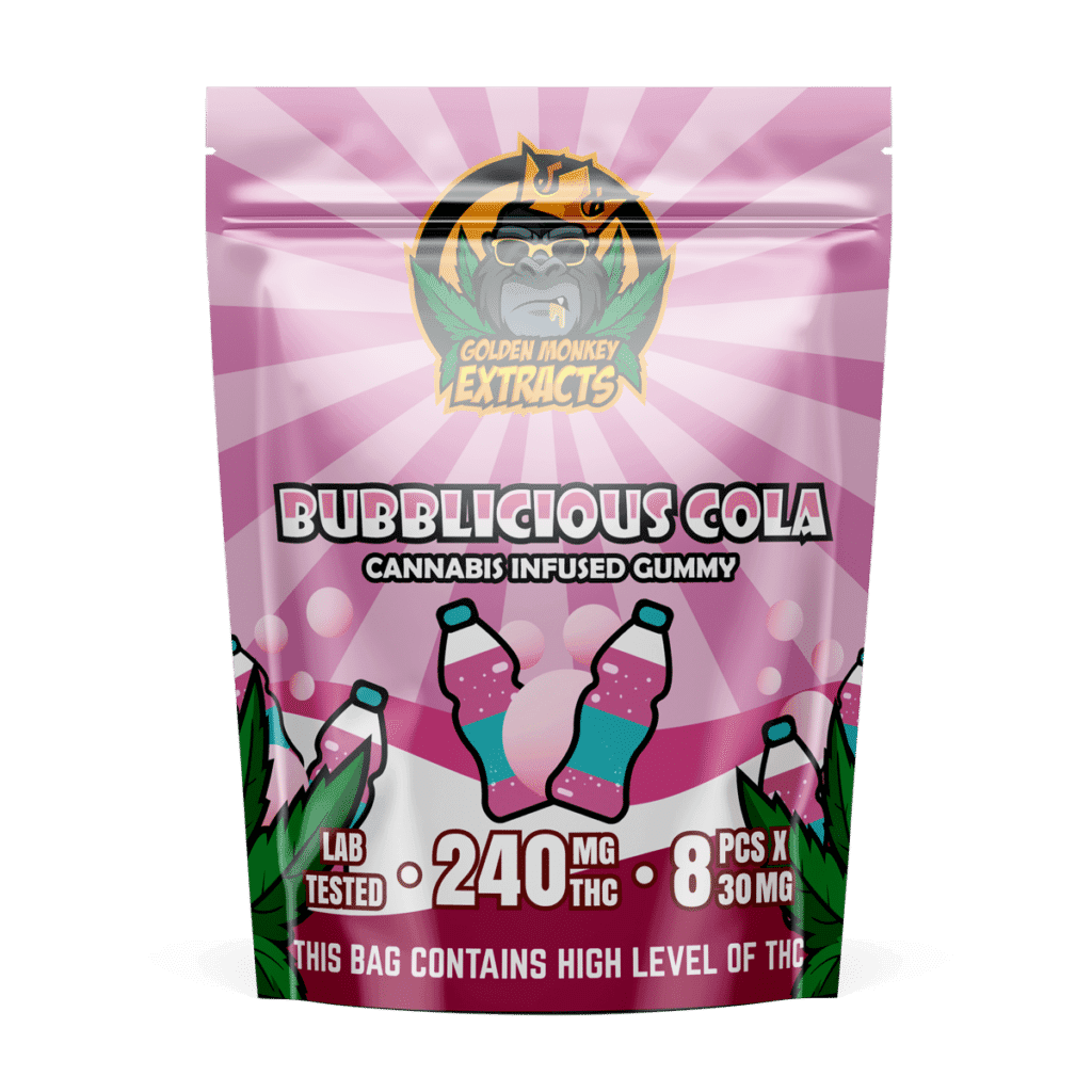 Golden Monkey Extracts- Bubblicious Cola strain buy weed online cheap weed online dispensary mail order marijuana