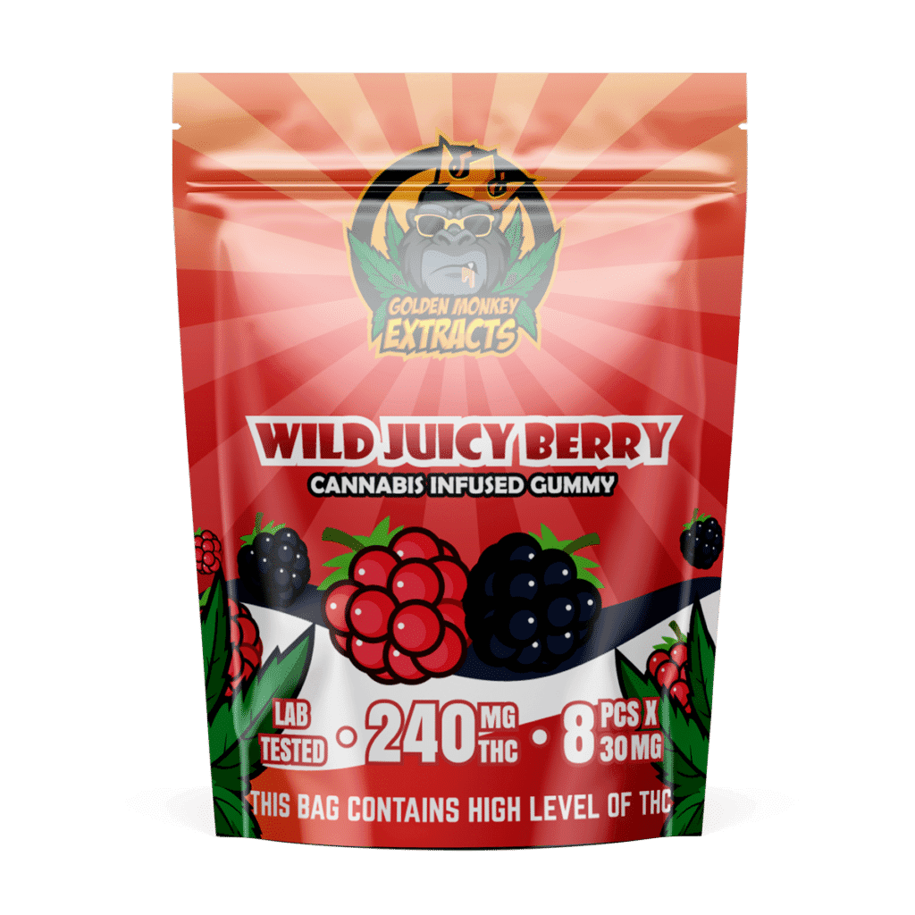 Golden Monkey Extracts (240mg THC) — Wild Juicy Berry
