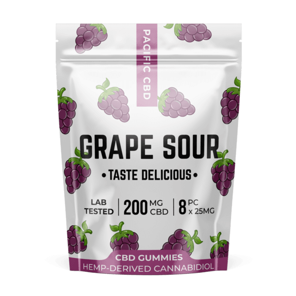 Pacific CBD (200mg CBD) — Grape Sour