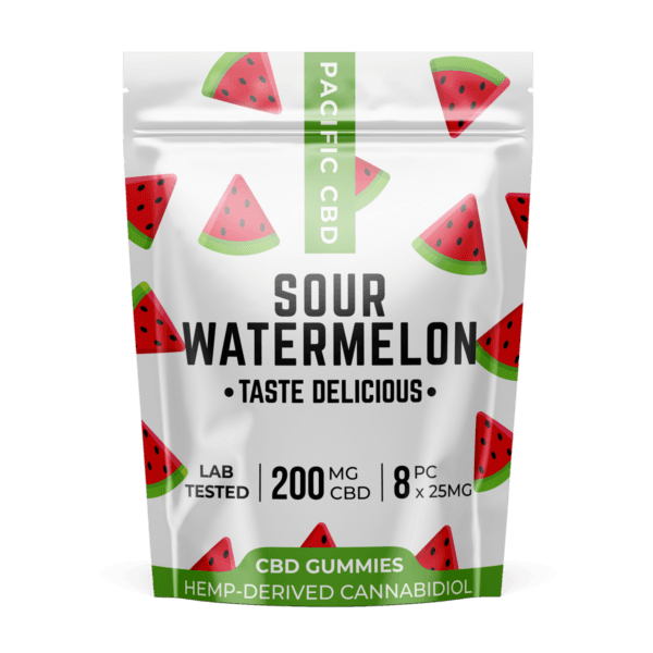 Pacific CBD (200mg CBD) — Sour Watermelon
