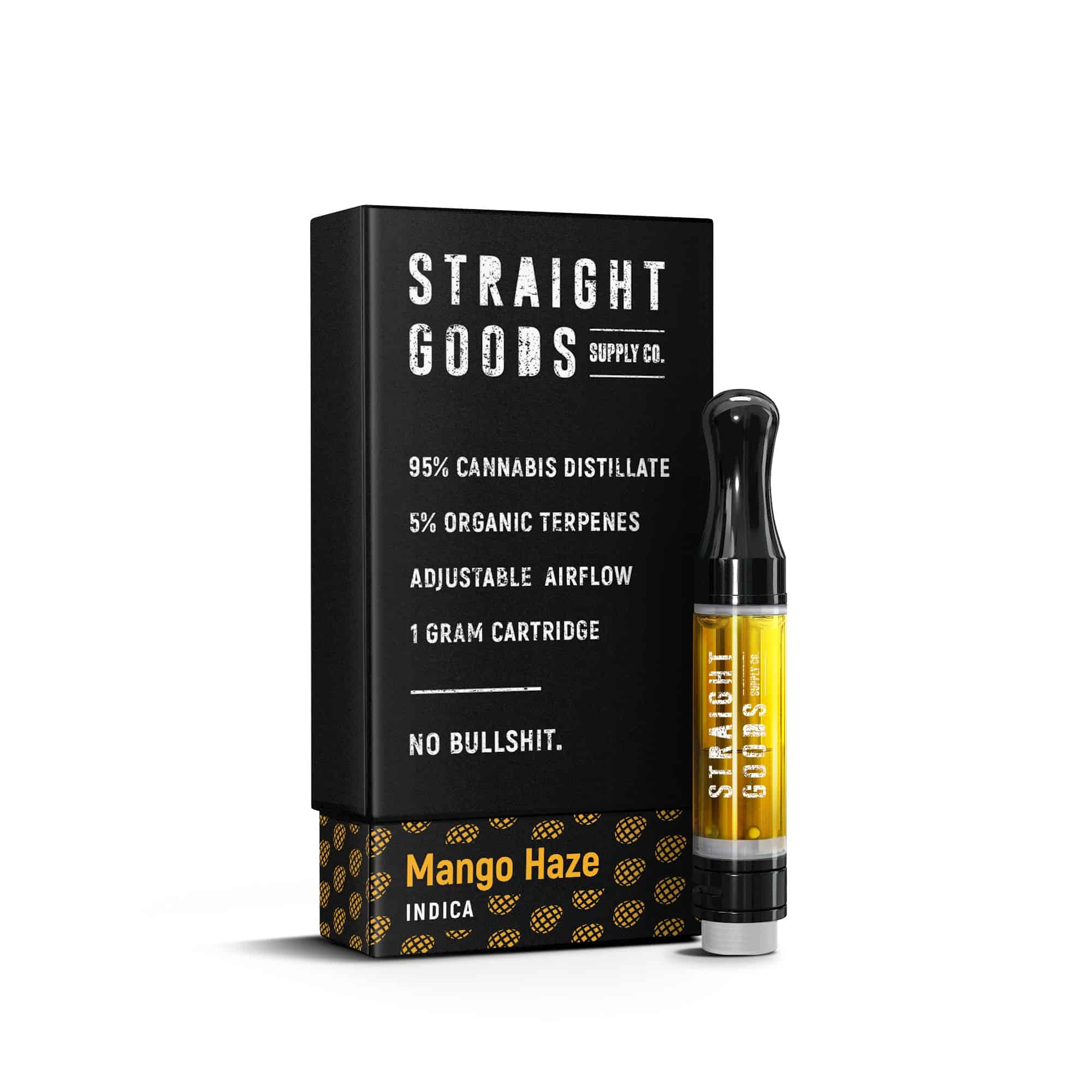 Straight Goods THC Cartridge (1G) — Mango Haze