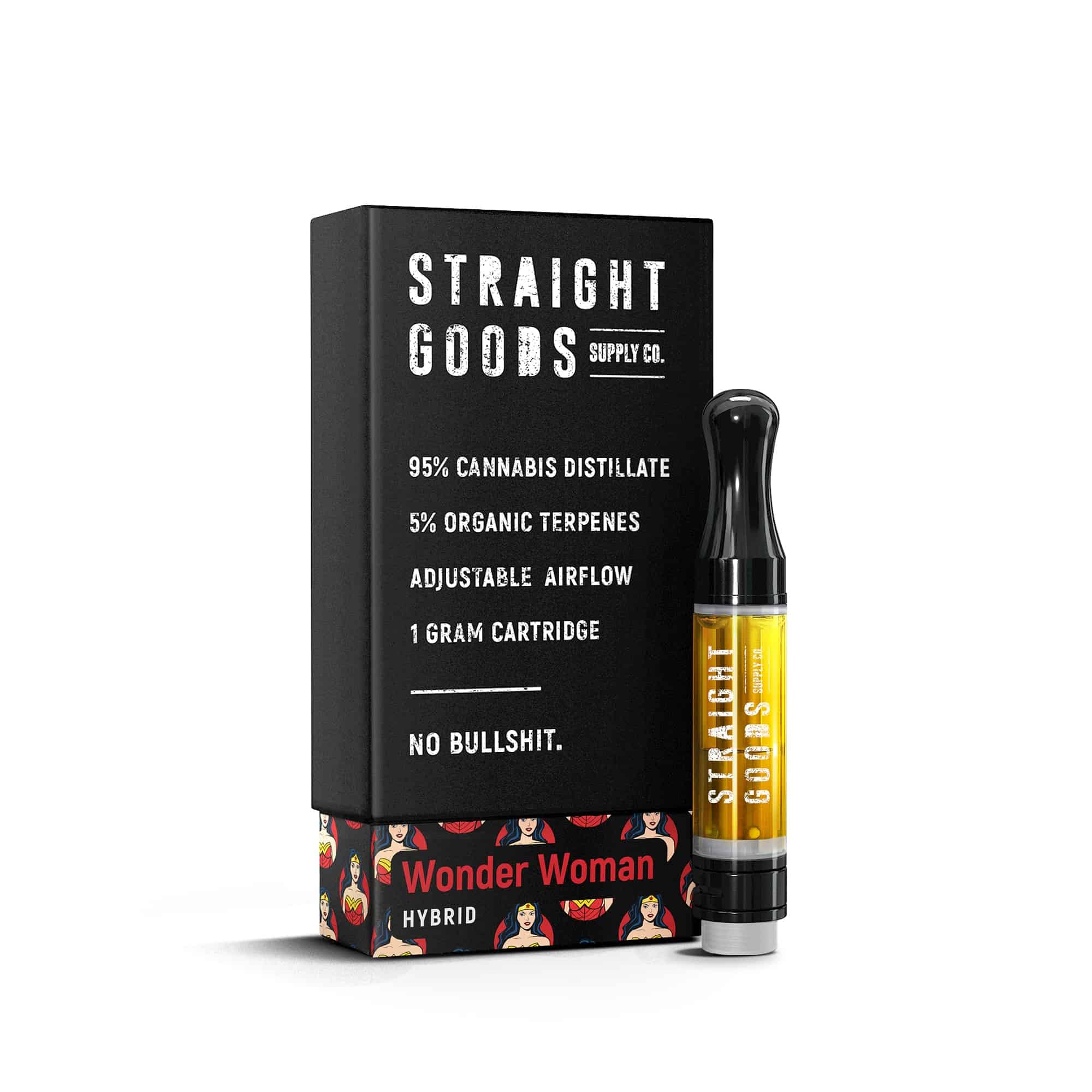 Straight Goods THC Cartridge (1G) — Wonder Woman