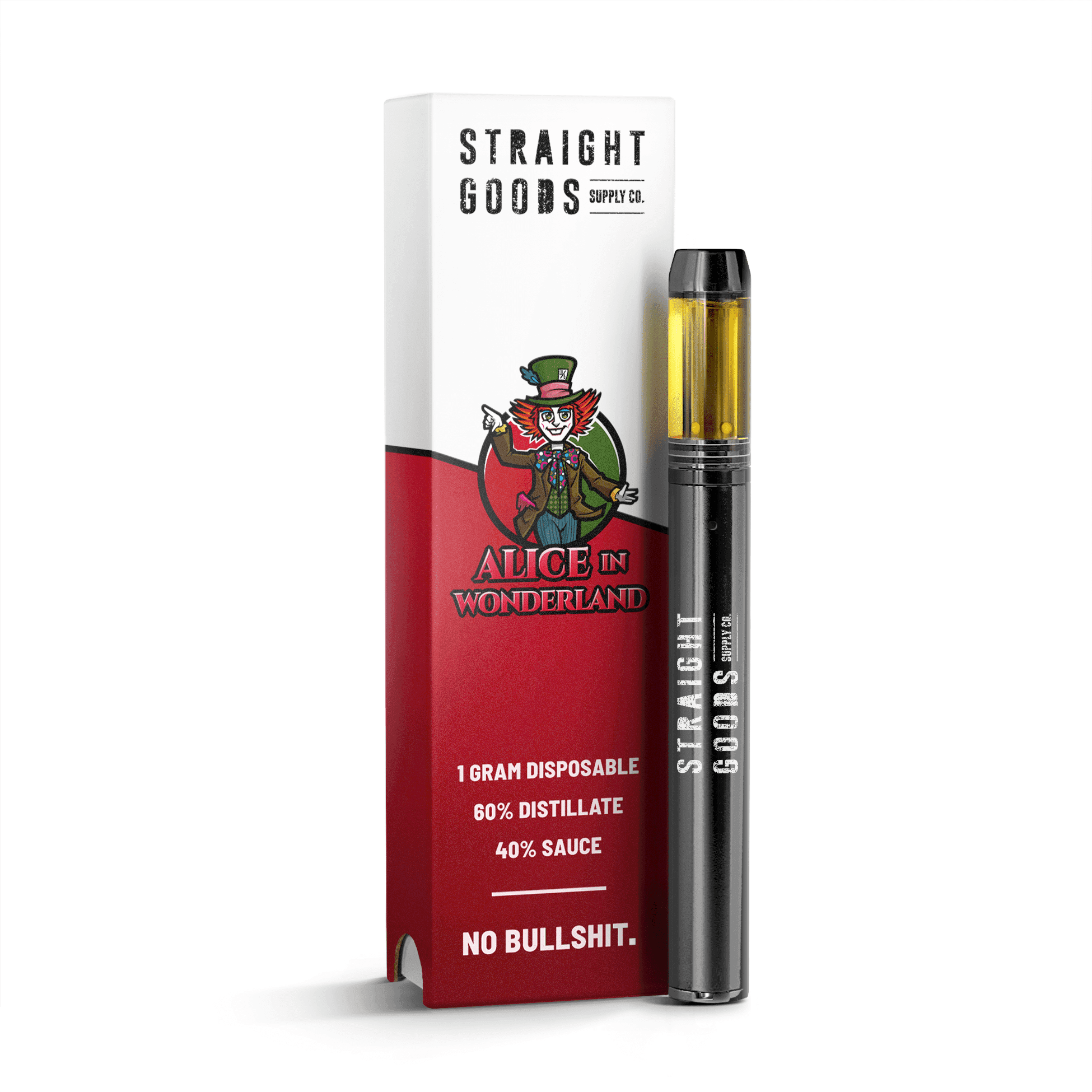 Straight Goods Terp Sauce Disposable (1G) — Alice In Wonderland