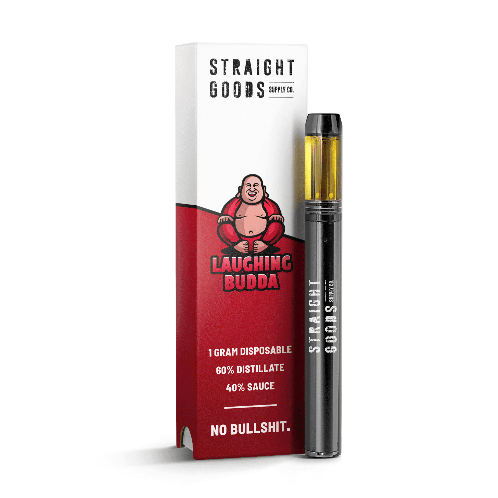 Straight Goods Terp Sauce Disposable (1G) — Laughing Buddha