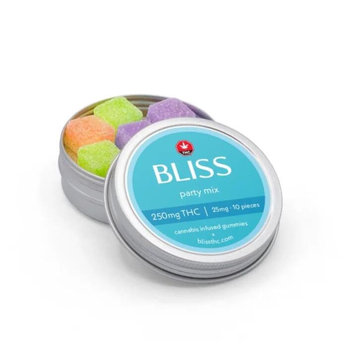 Bliss Edibles (250mg THC) — Party Mix