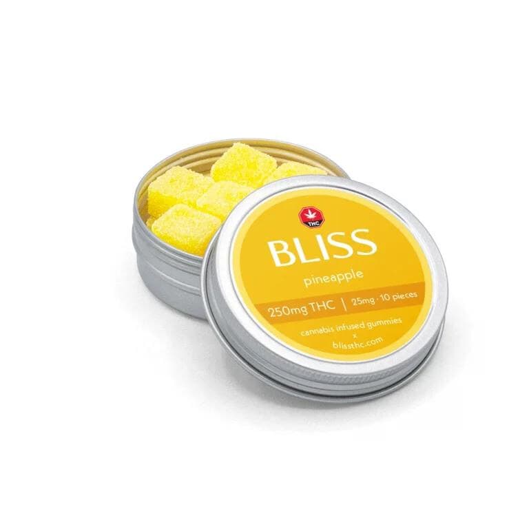 Bliss Edibles (250mg THC) — Pineapple