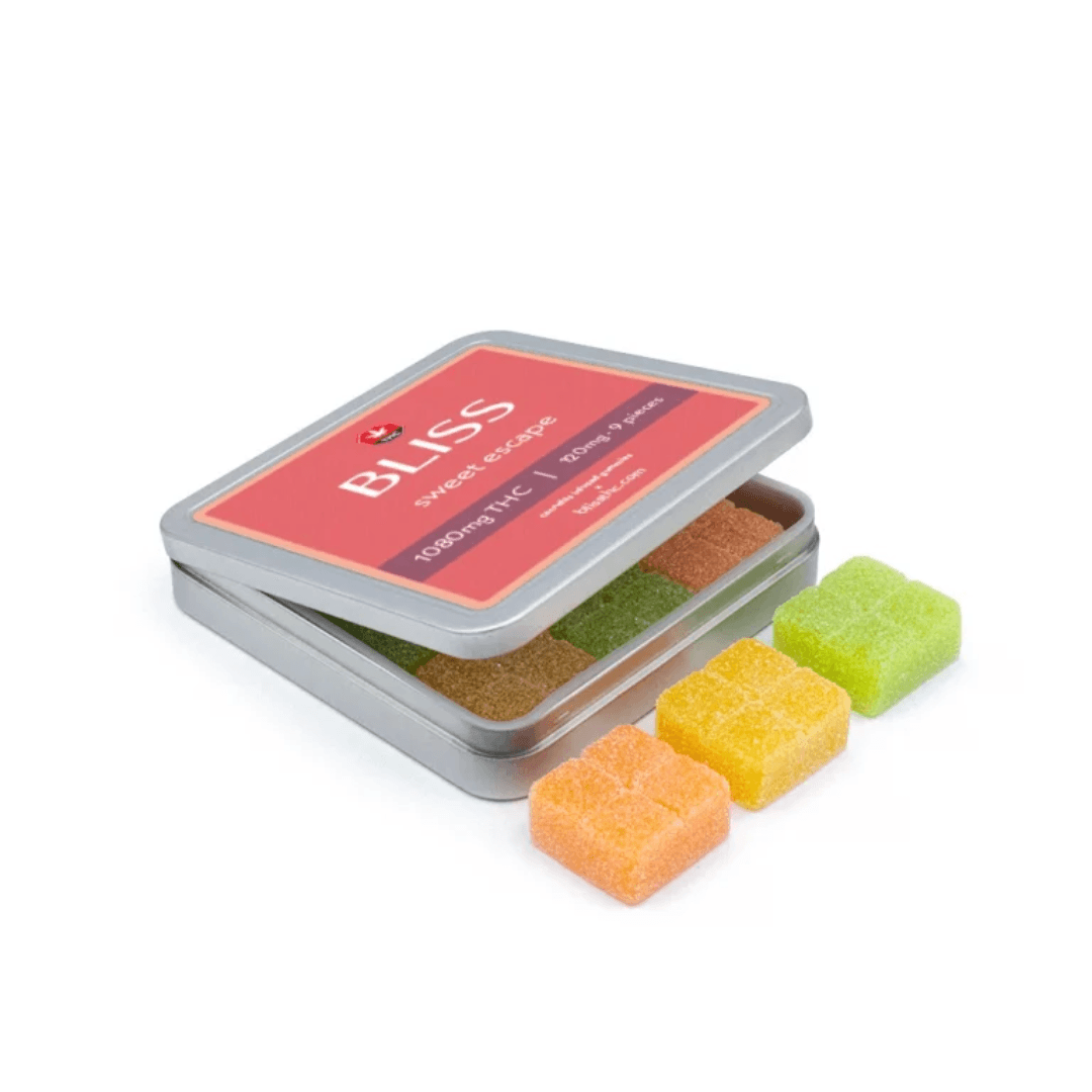 Bliss Edibles (1080mg THC) — Sweet Escape Gummies