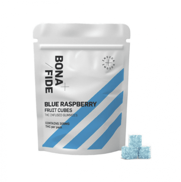 Bonafide Fruit Cubes (300mg) — Blue Raspberry