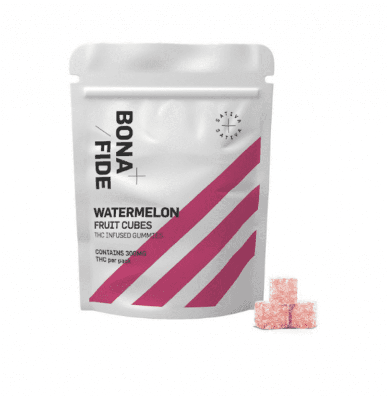 Bonafide Fruit Cubes (300mg) — Watermelon