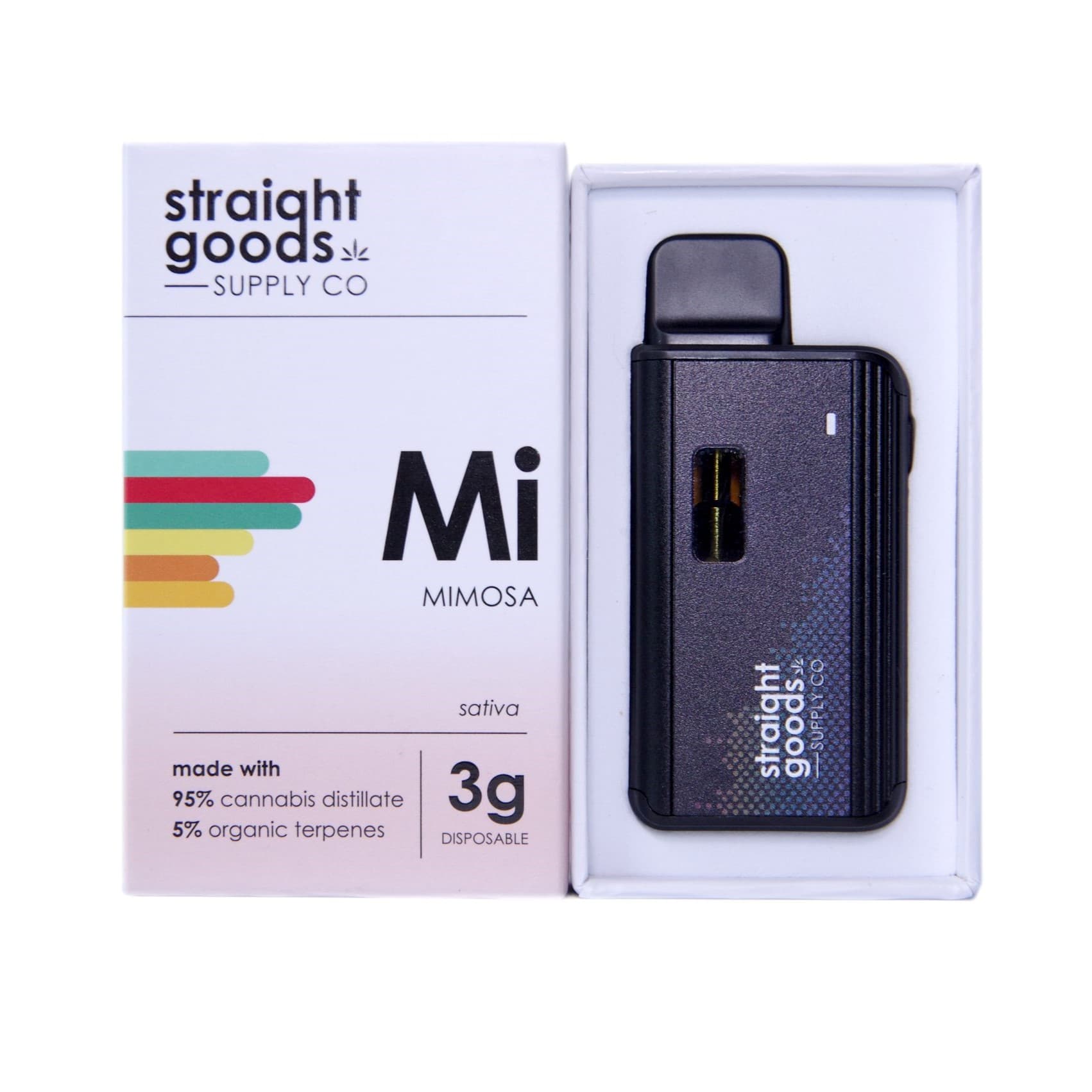 Straight Goods Supply Co. Disposable Pen (3G) — Mimosa