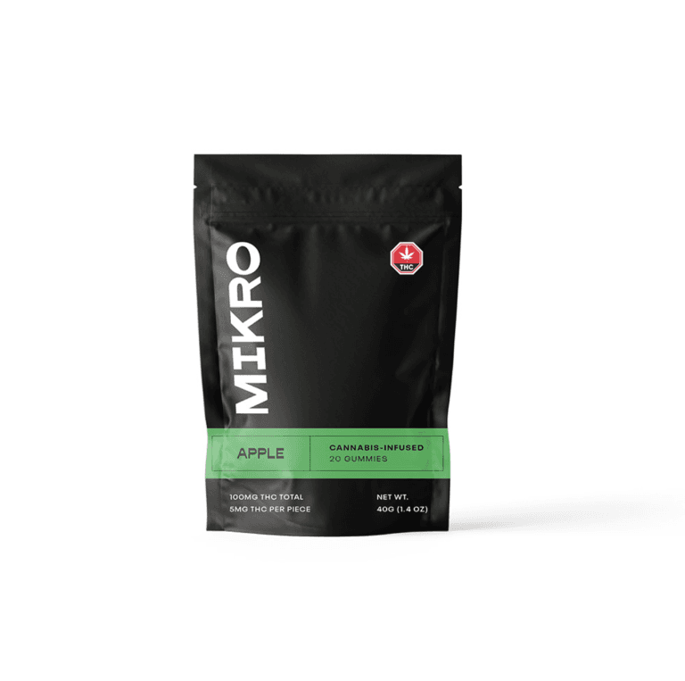 Mikro THC Gummies (100mg) — Apple