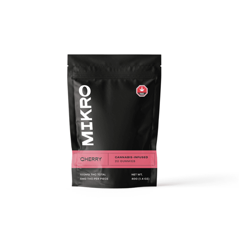 Mikro THC Gummies (100mg) — Cherry