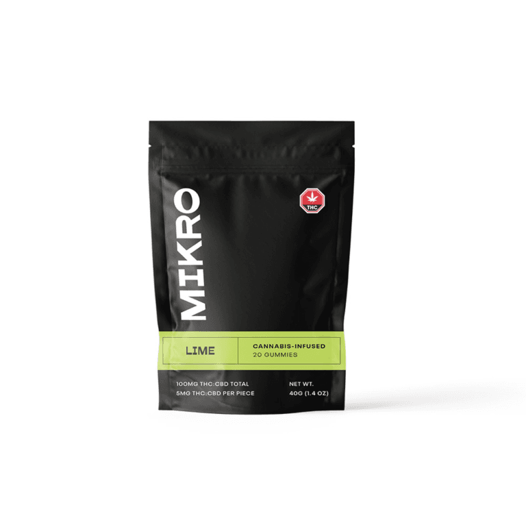 Mikro 1-1 Gummies (100mg) — Lime