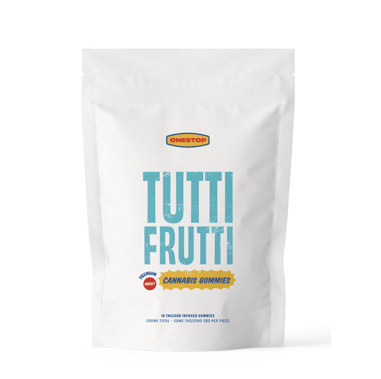 OneStop 1-1 Gummies (500mg) — Tutti Frutti