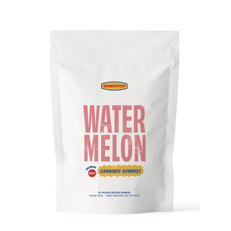 OneStop 1-1 Gummies (500mg) — Watermelon