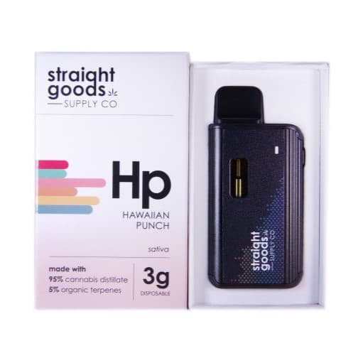 Straight Goods Supply Co. Disposable Pen (3G) — Hawaiian Punch