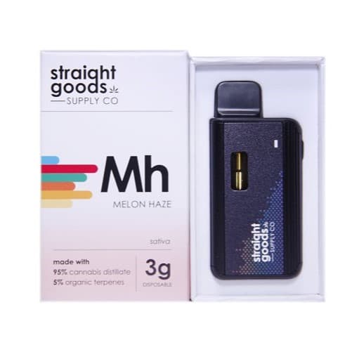 Straight Goods Supply Co. Disposable Pen (3G) — Melon Haze