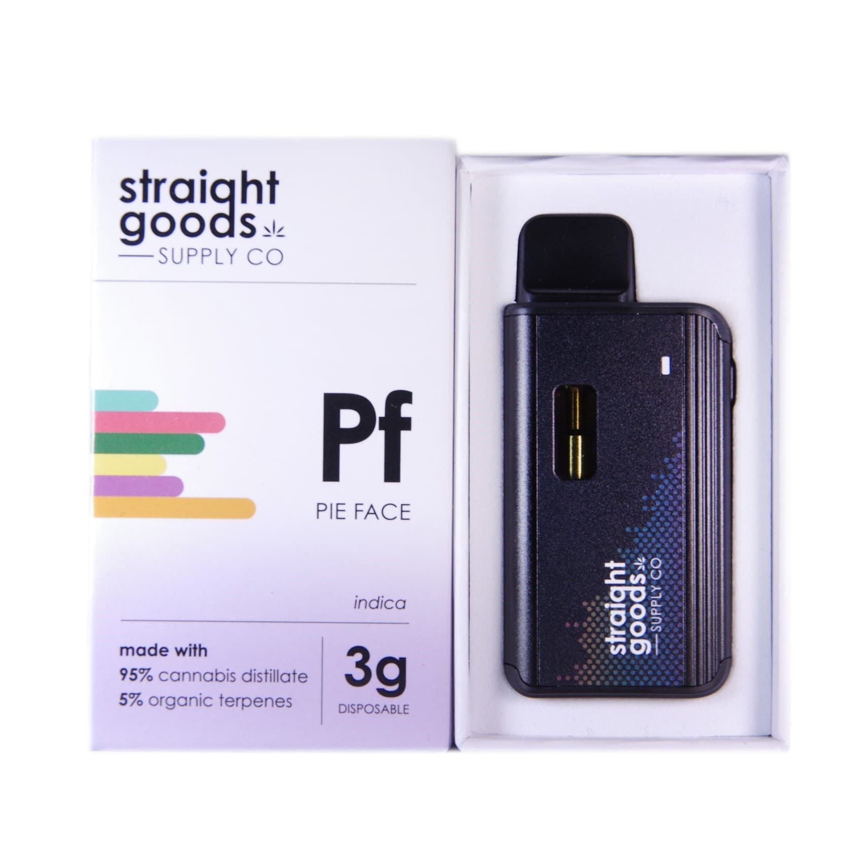 Straight Goods Supply Co. Disposable Pen (3G) — Pie Face