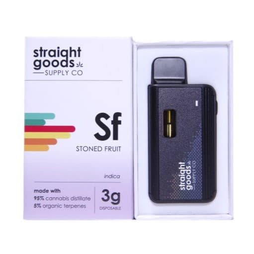 Straight Goods Supply Co. Disposable Pen (3G) — Stoned Fruit