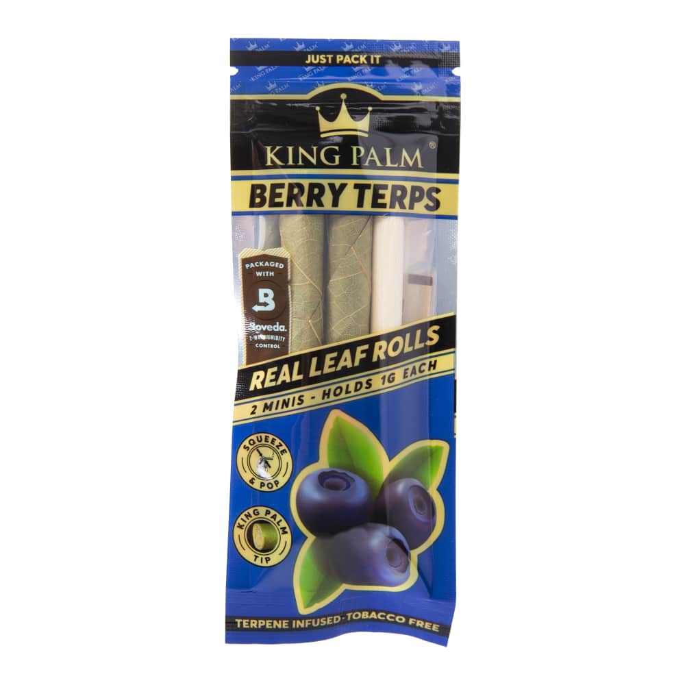 King Palm Mini 2 Pack - Berry Terps strain buy weed online cheap weed online dispensary mail order marijuana