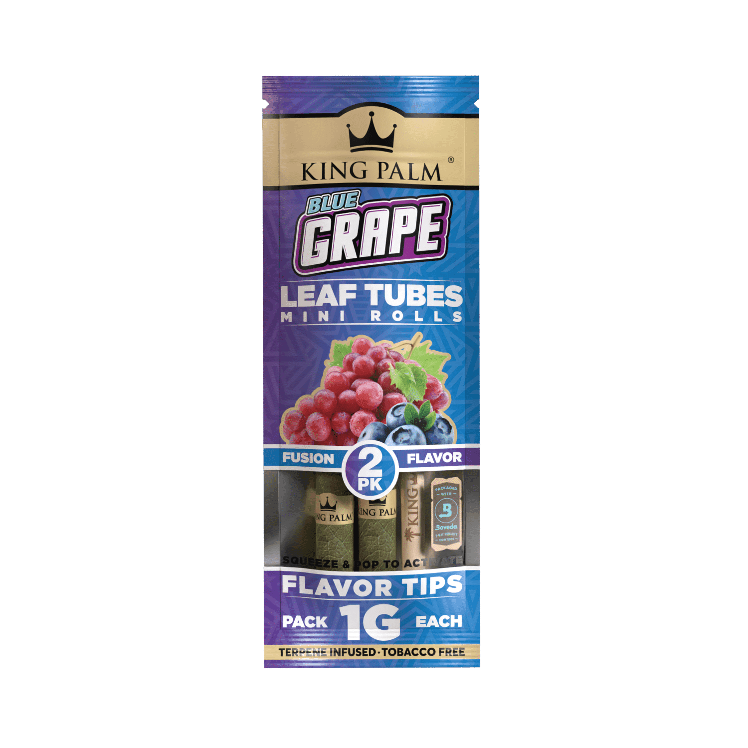 King Palm Mini 2 Pack - Blue Grape strain buy weed online cheap weed online dispensary mail order marijuana