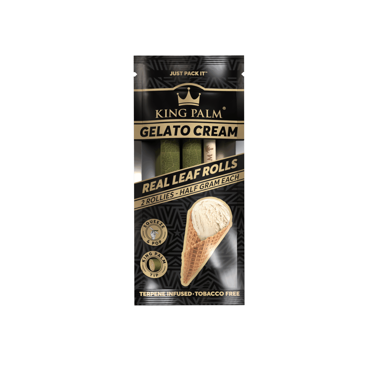 King Palm Rollie 2 Pack - Gelato Cream strain buy weed online cheap weed online dispensary mail order marijuana