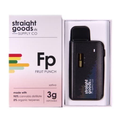 Straight Goods Supply Co. Disposable Pen (3G) — Fruit Punch
