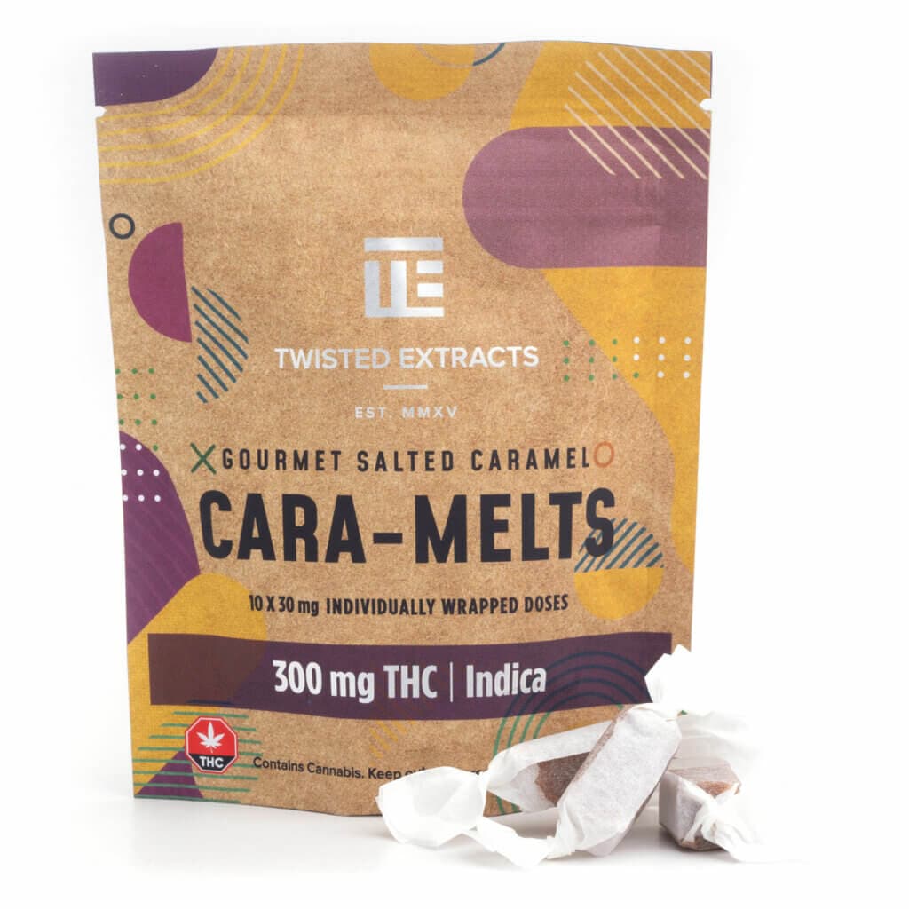 Twisted Extracts Salted Cara-Melts (300mg THC) — Indica