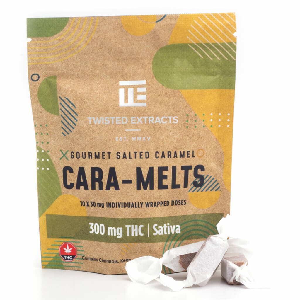 Twisted Extracts Salted Cara-Melts (300mg THC) — Sativa