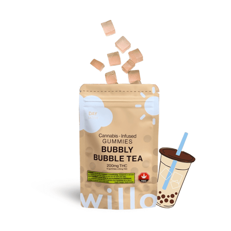 Willo THC Gummies (200mg) — Bubble Tea (Day)
