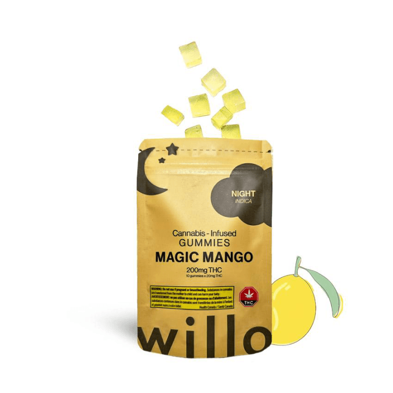 Willo THC Gummies (200mg) — Magic Mango (Night)