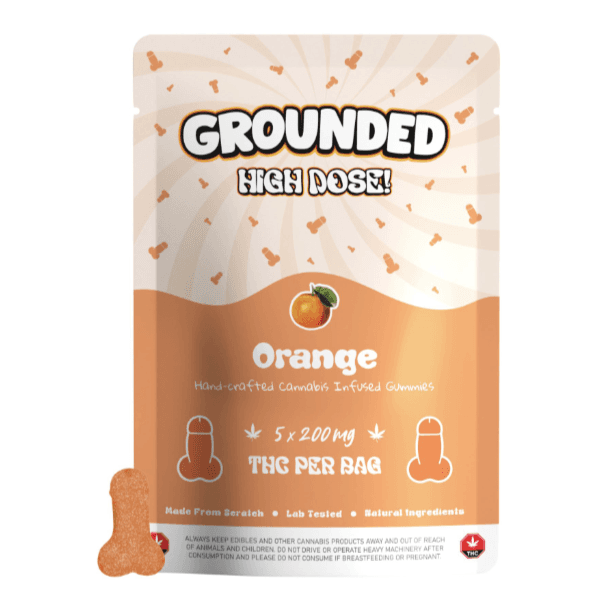 Grounded High Dose Cocks (1000mg) — Orange