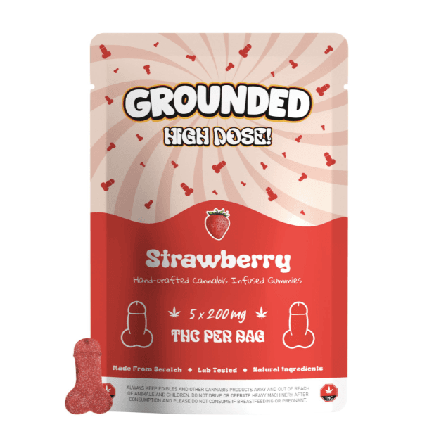Grounded High Dose Cocks (1000mg) — Strawberry