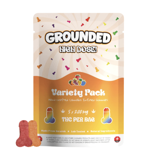 Grounded High Dose Cocks (1000mg) — Variety Pack