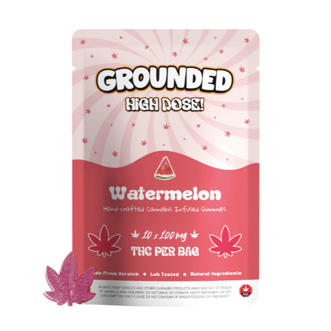 Grounded High Dose Leafs (1000mg) — Watermelon