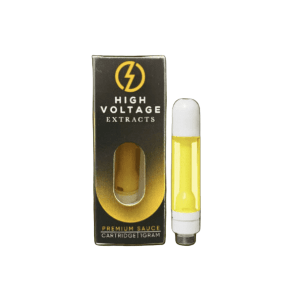 High Voltage Extracts Pure Sauce Cartridge — Strawberry Nuken