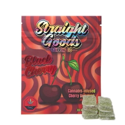 Straight Goods Supply Co 300mg THC Edibles — Cherry