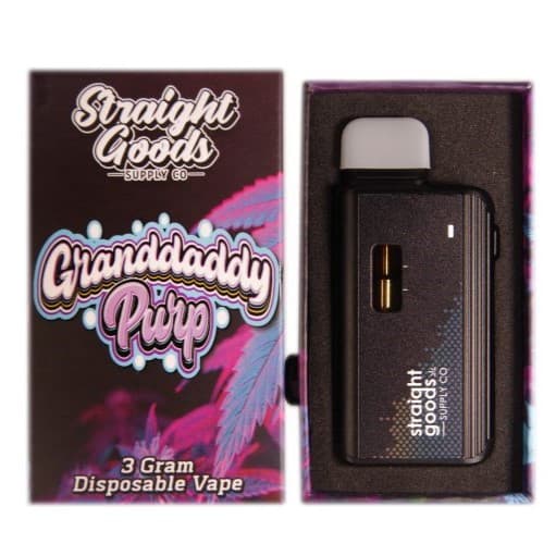 Straight Goods Supply Co. (3 Gram) — Grand Daddy Purple