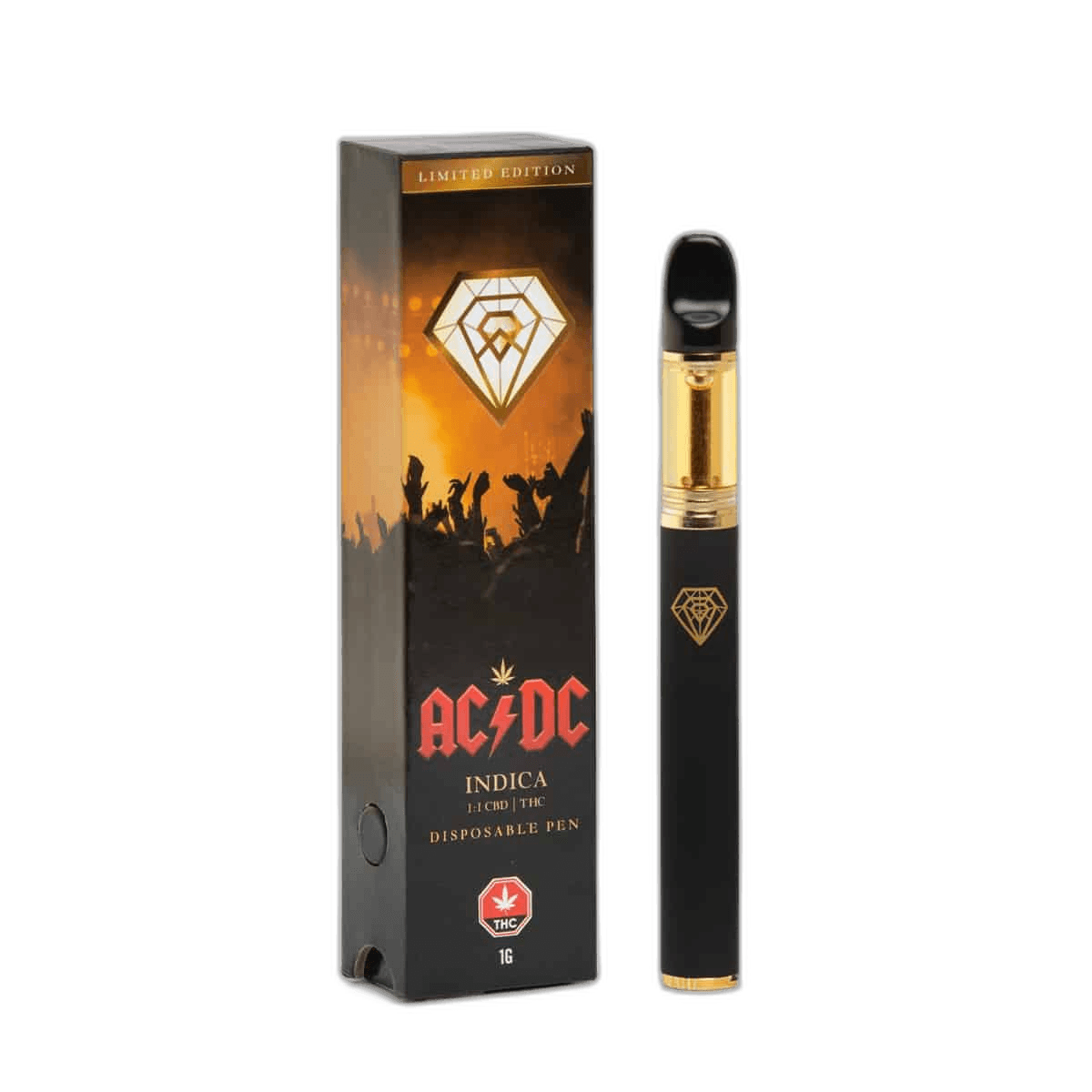 Diamond Concentrates Disposable Vape (1g) — ACDC 1:1
