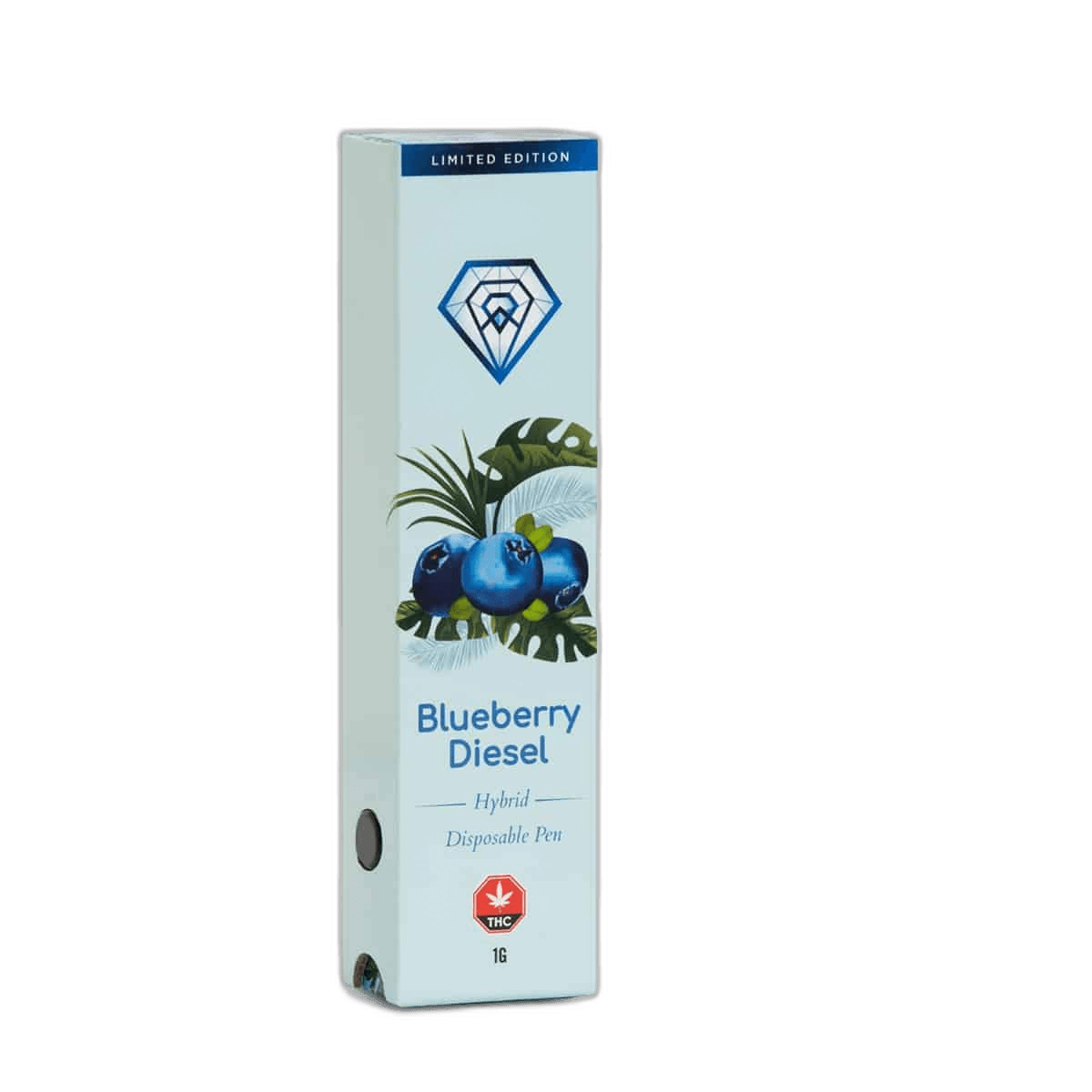 Diamond Concentrates Disposable Vape (1g) — Blueberry Diesel