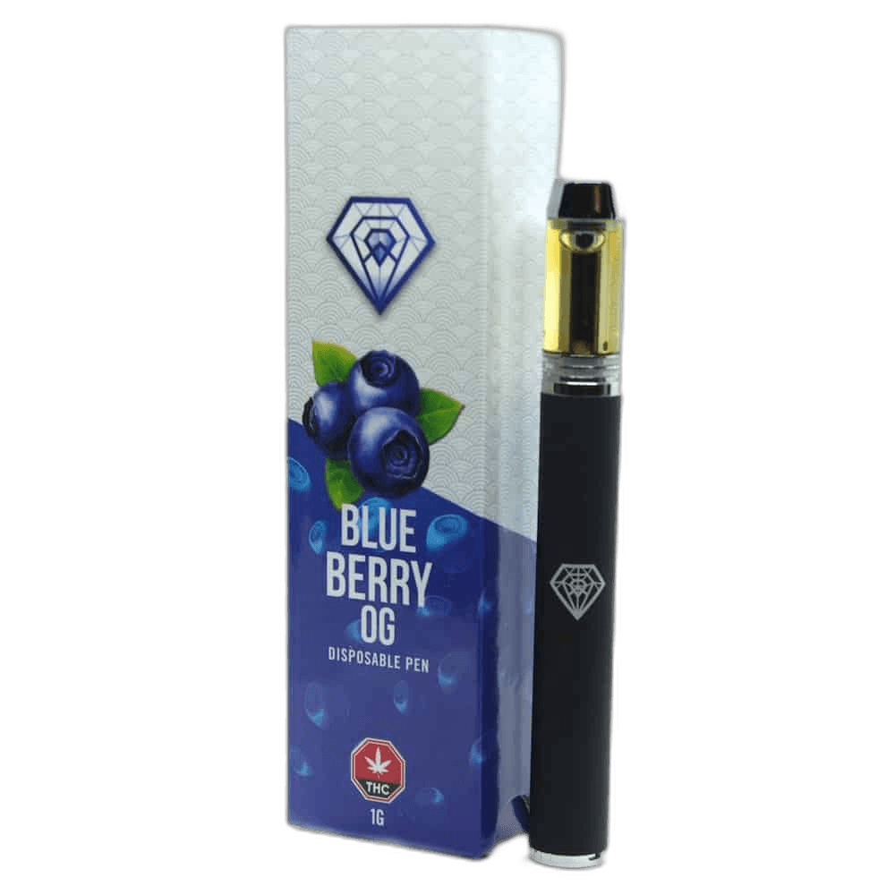 Diamond Concentrates Disposable Vape (1g) — Blueberry OG