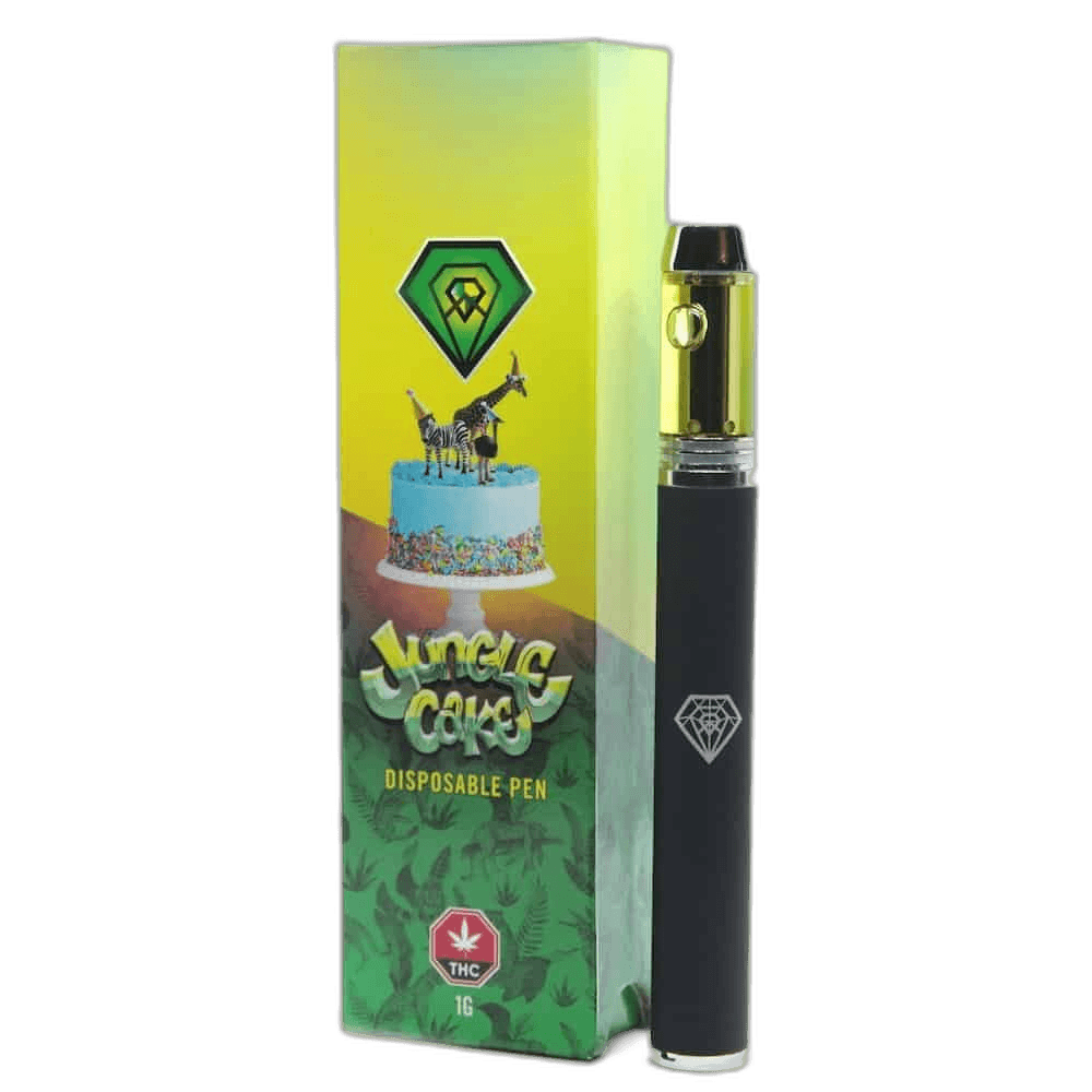 Diamond Concentrates Disposable Vape (1g) — Jungle Cake