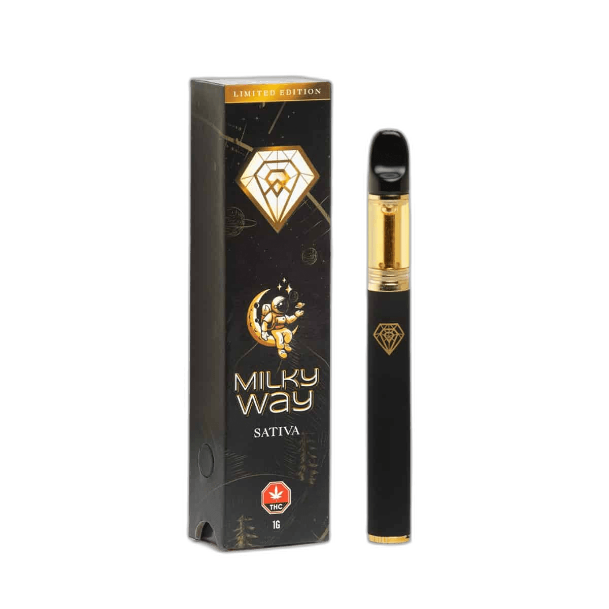 Diamond Concentrates Disposable Vape (1g) — Milky Way