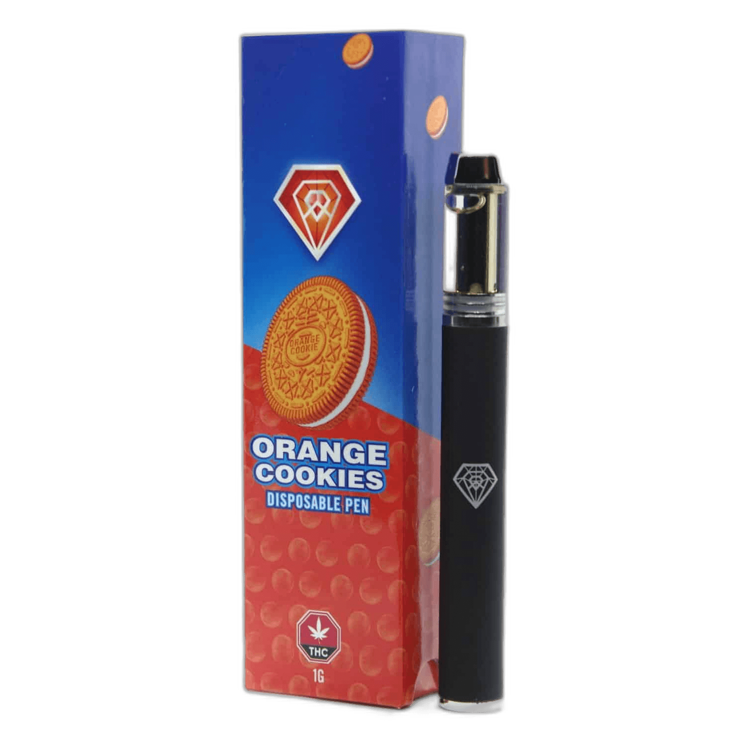 Diamond Concentrates Disposable Vape (1g) — Orange Cookies
