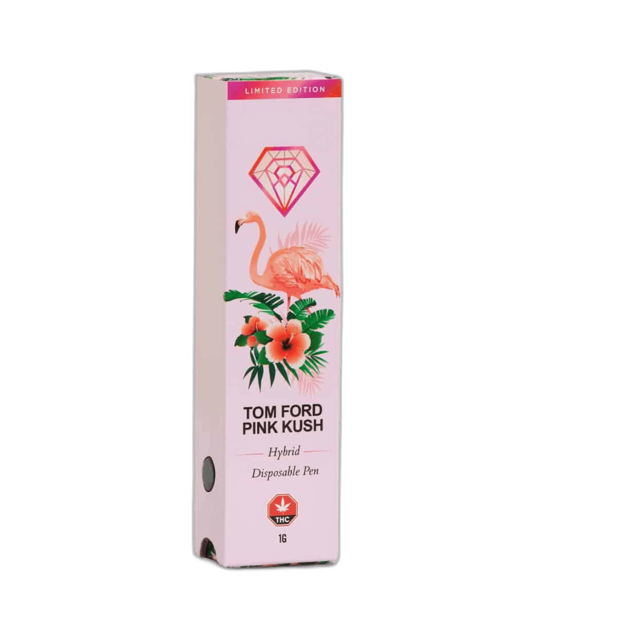 Diamond Concentrates Disposable Vape (1g) — Tom Ford Pink Kush