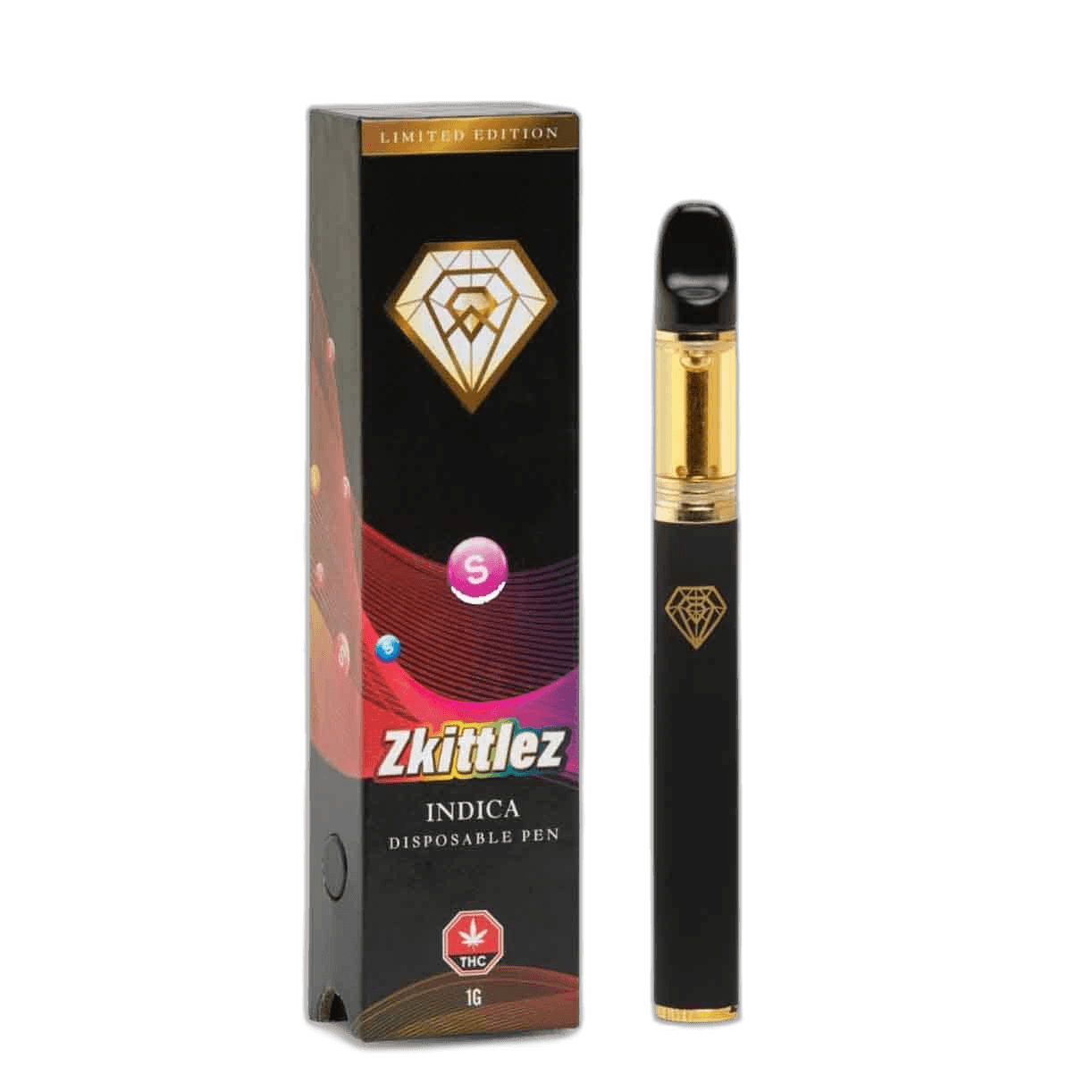 Diamond Concentrates Disposable Vape (1g) — Zkittlez